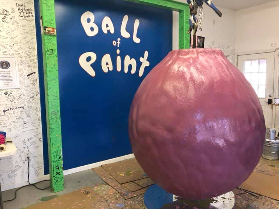 World's-largest-ball-of-paint