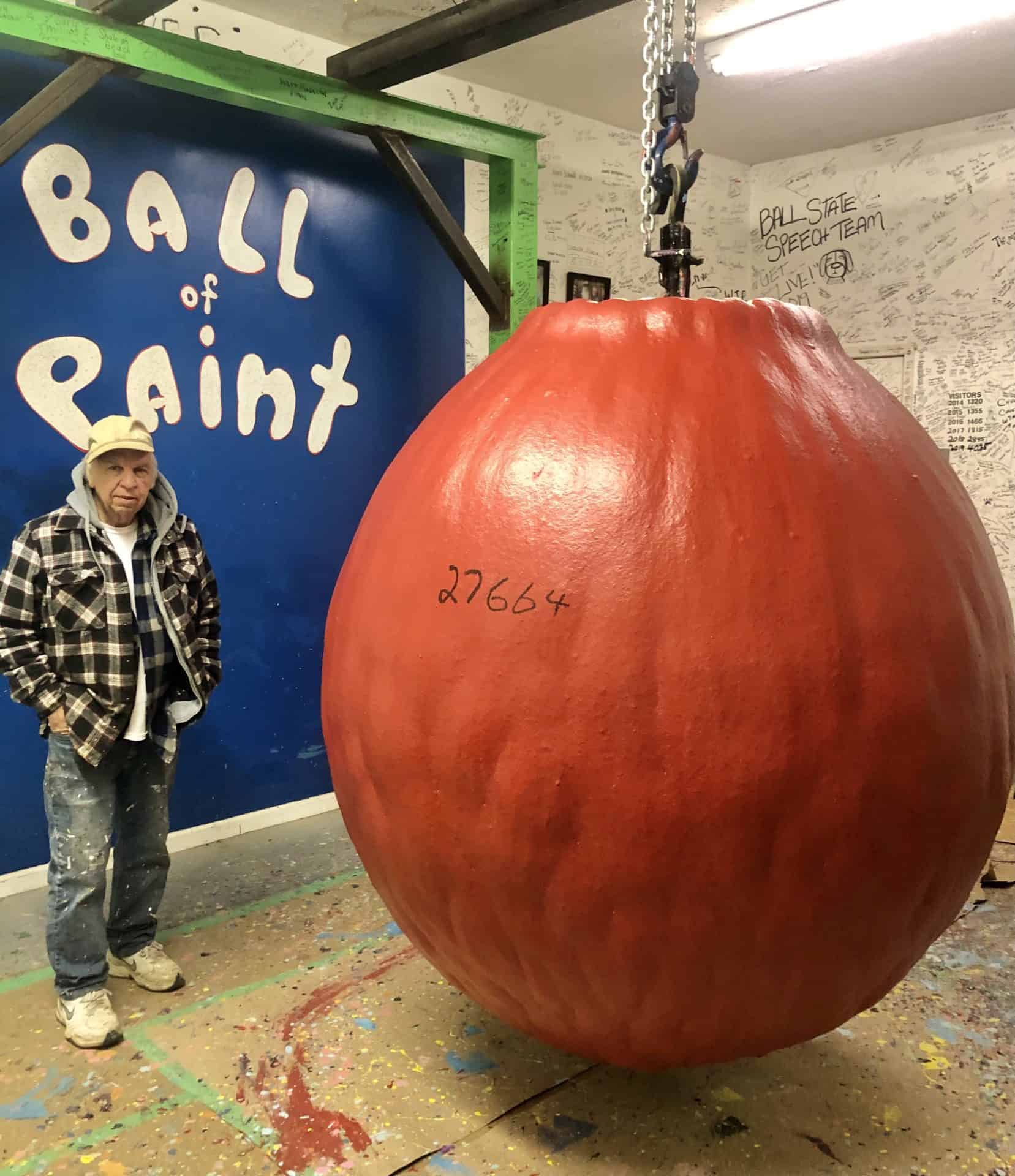 World's-Largest-Ball-of-Paint