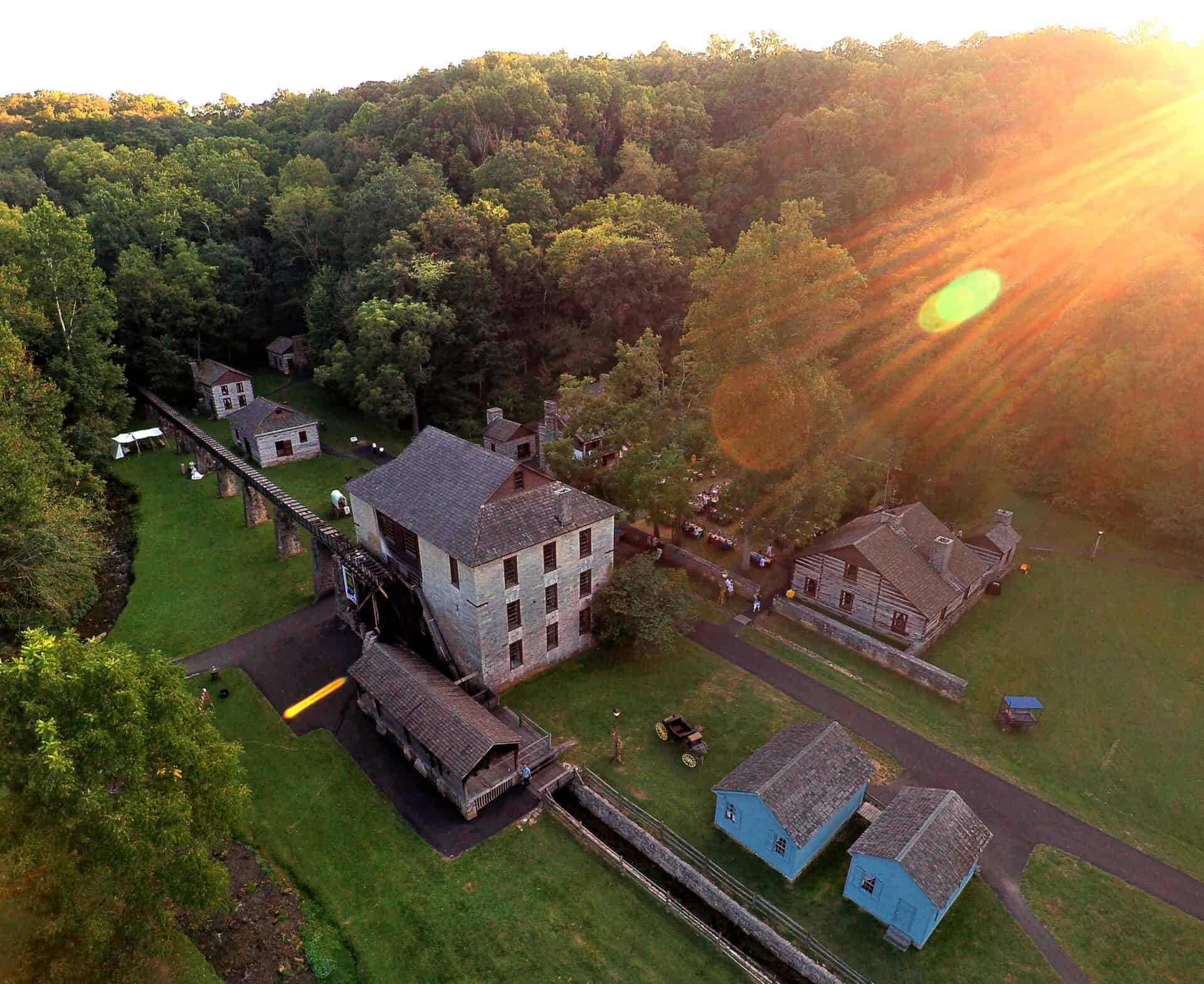 Spring-Mill-State-Park-Pioneer-Village