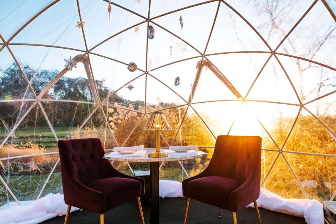 Private-Igloo-Dining-Fair-Oaks-Farms