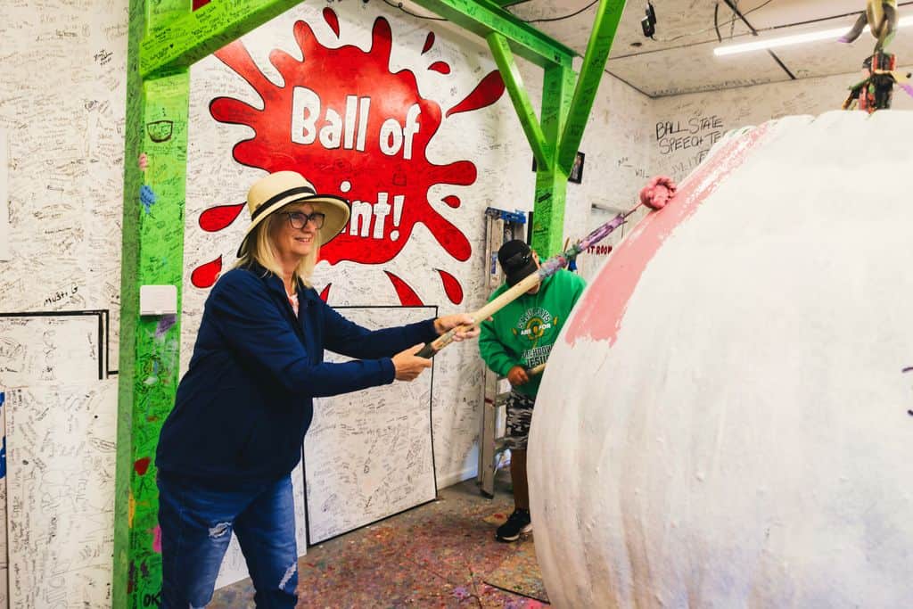 largest-ball-of-paint-madison-indiana